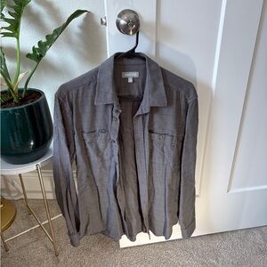 Ash & Erie Classic Gray Checkered Shirt